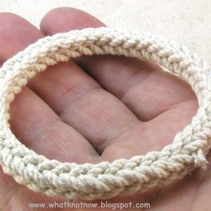 square sennet braid rope bracelet 3326