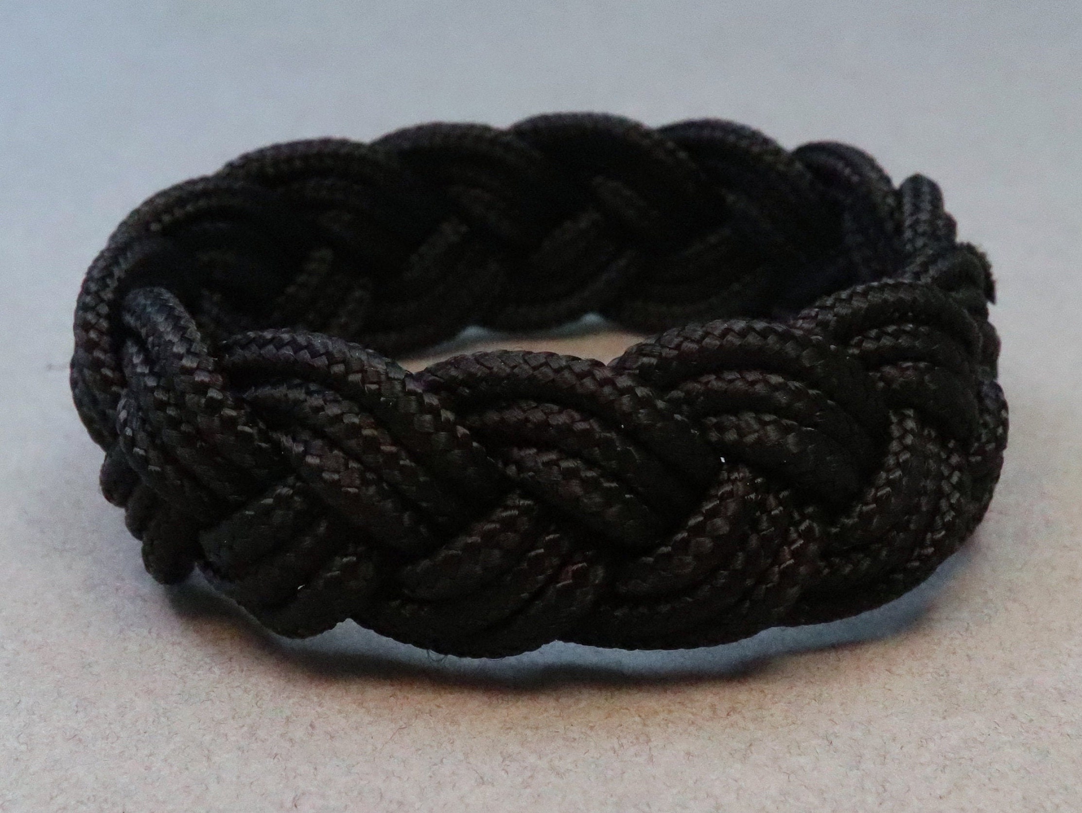 Nylon rope bracelet knotted rope bracelet turks head knot Etsy