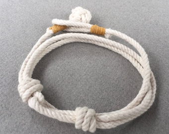 nautical slip knot bracelet 2565