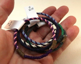 thin rope bracelet 4939