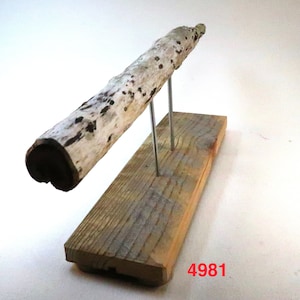 driftwood bracelet holder rustic display stand with wood base