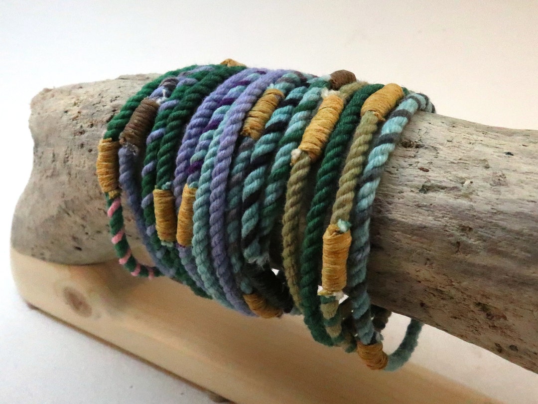 Skinny String Rope Bracelets 4937 Etsy