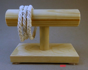 small wood bracelet display stand 4856