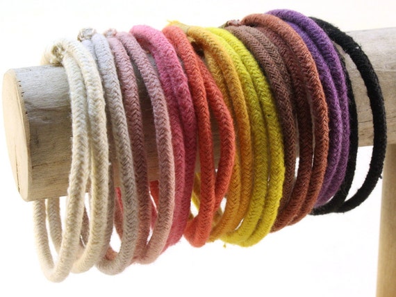 Two Loop Rope Bracelet Rainbow Color Bracelet Cotton Slip on String Bracelet 4288 Etsy Ireland
