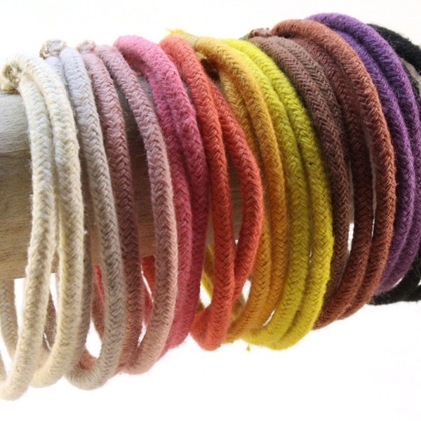 two loop rope bracelet rainbow color bracelet cotton slip on string bracelet 4288