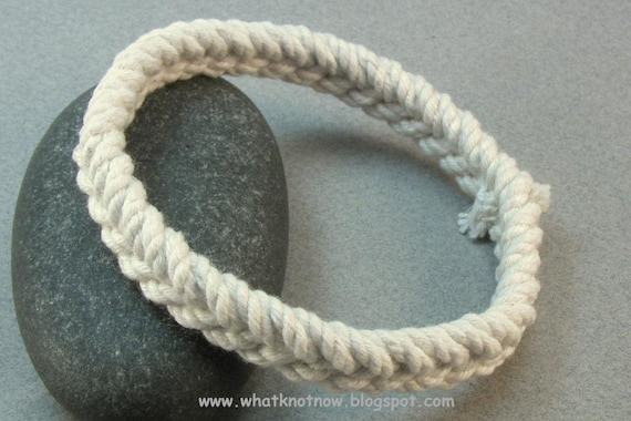 Buy Slender Herringbone Weave Rope Bracelet 3296 Online in India