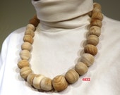 cedar wood bead necklace 4832 4833