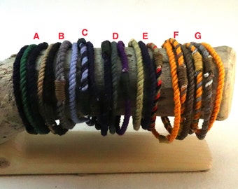 string bracelets set of three 5029