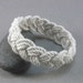 rope bracelet white cotton turks head knot bracelet nautical sailor bracelet 100 