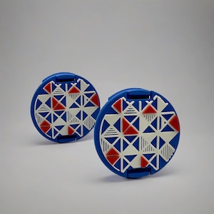 Geometric Triangle Pattern Lens Cap | Lens Cap Design | Protective Cap for Camera Lenses | Camera Lens Accessory | Lens Protector - USA