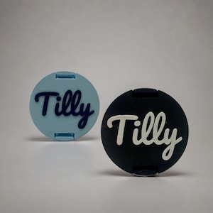Custom Text Lens Cap | Lens Cap Custom Design | Protective Cap for Camera Lenses | Camera Lens Accessory | Lens Protector - USA