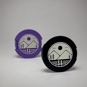 Mountain Landscape Lens Cap | Lens Cap Landscape Design | Protective Cap for Camera Lenses | Camera Lens Accessory | Lens Protector - USA