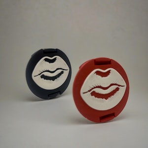Lips Lens Cap | Lens Cap Lips Design | Protective Cap for Camera Lenses | Camera Lens Accessory | Lens Protector - USA