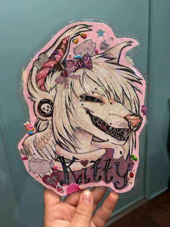 CLOSED! Traditional Furry Badge Commissions!