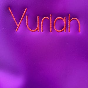 Custom Embroidered Folder – Personalized Name Folder for School, Office, or Gifts
