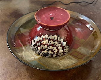 Painted Farmlands Cat Water Fountain