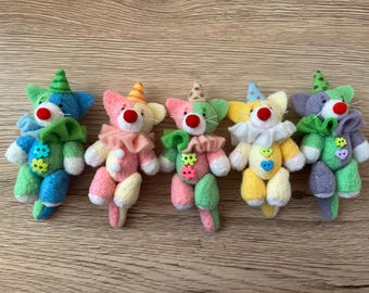 Clown Kitties | Mini Clown Cat Plushie