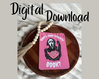 Was ist Dein Lieblingsbuch? druckbare Kindle Einlage