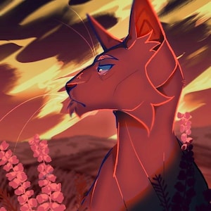 Crowfeather War Cat-Inspired 8.25” x 5.7” Print
