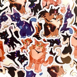 TPB Krieger-Katzen-Leader-inspirierte Sticker Pack