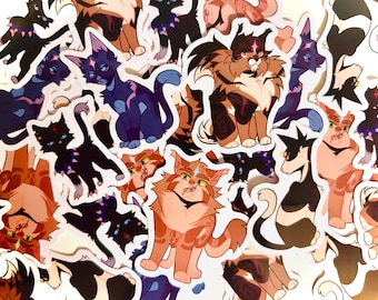 TPB Warrior Cat Leader-Inspired Sticker Pack