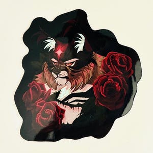Tigerstar Warrior Cat-Inspired Sticker