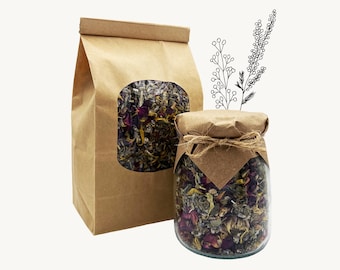 Botanical Garden Mix | Organic Dried Herb Blend | Rabbit, Guinea Pig, Hamster Treat