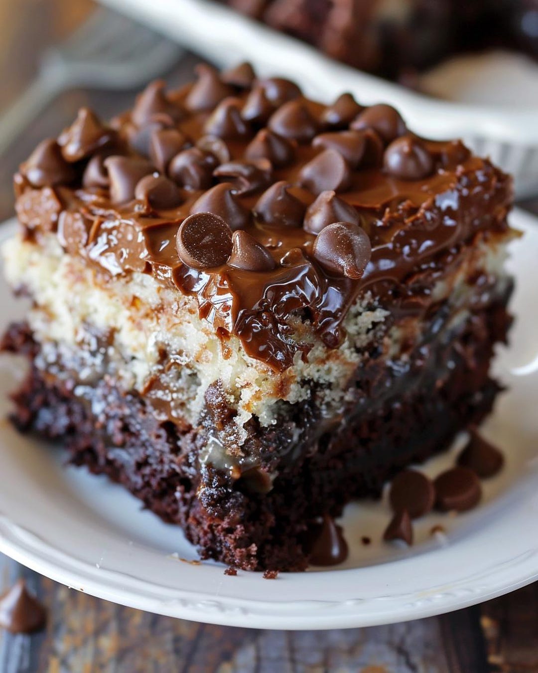 BEST RECIPE for German Chocolate Poke Cake Download. Etsy