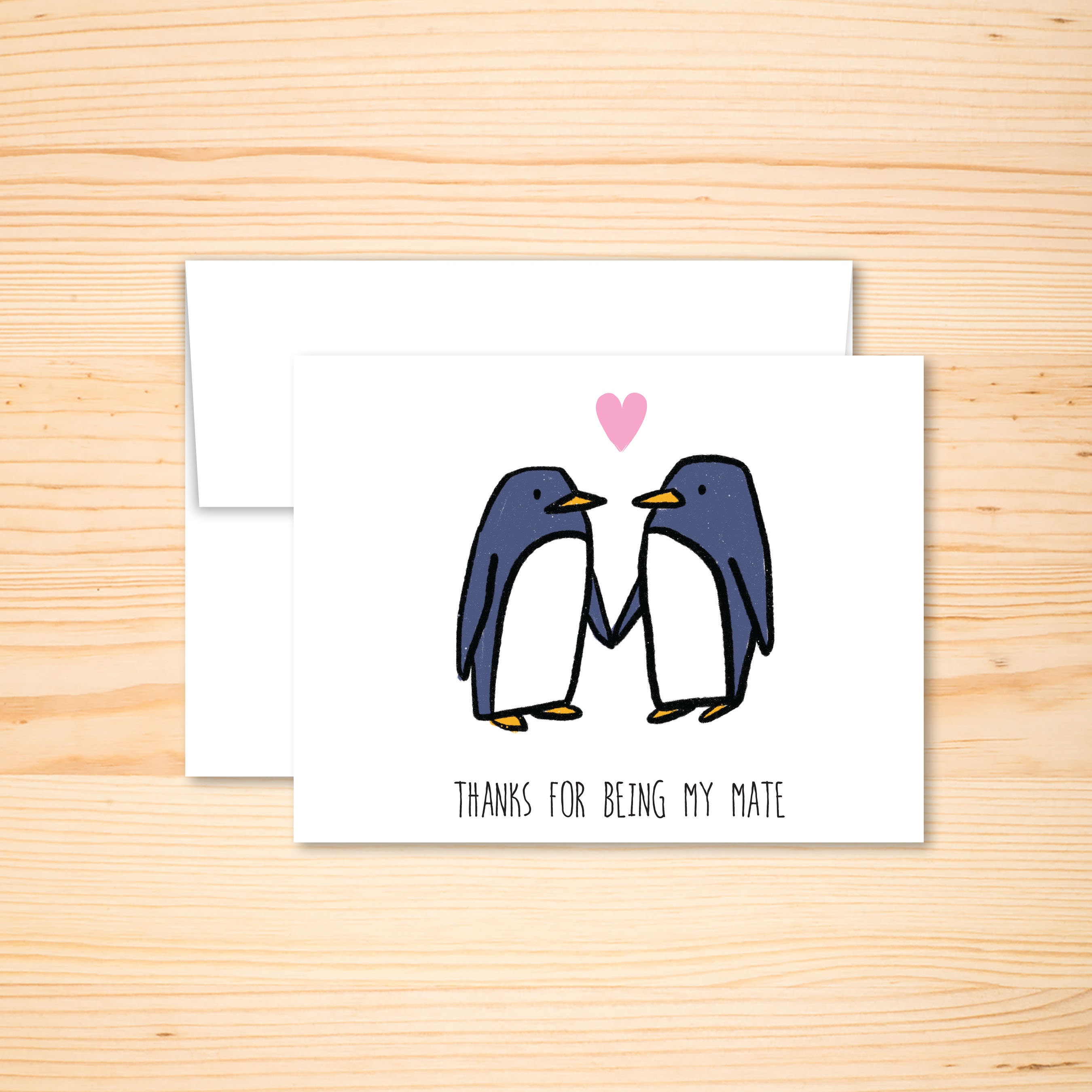 Penguin Love You Card Love You Bestie Card I Love You Card Etsy Penguin Love You Card Love You Bestie Card I Love You Card Etsy
