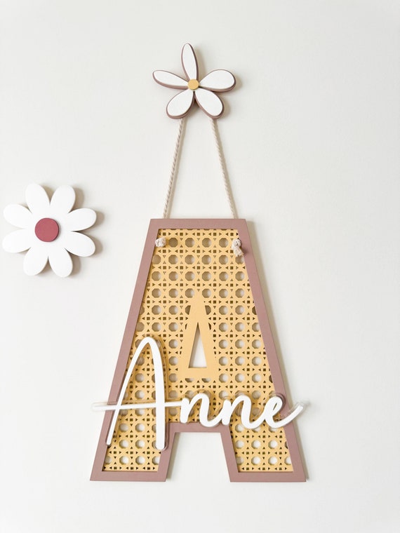 Set Pc Wooden Nursery Hooks, Daisy Hooks, Nursery Hooks, Wall