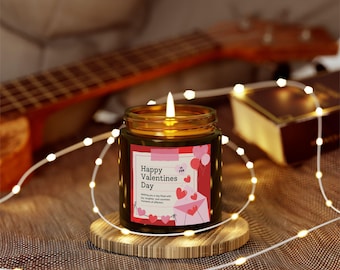 Funny Valentine's Day Candle - Coconut Wax Candle, Sassy Gift