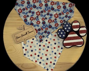 Freedom Flowers the collar bandana