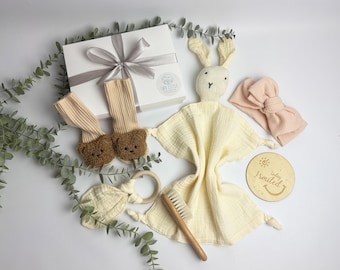New Baby Gift Set, Yellow Gift Set, Newborn Gift Set, Baby Shower Gift, Baby Girl Gift, Baby Gift, Baby Girl Hamper, Newborn Present