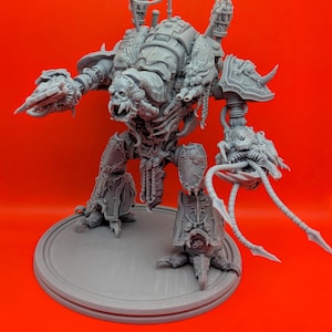 Demon Walker Knight Unpainted Miniature