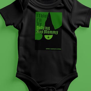 Elphie Oz Baby Bodysuit: Defying Nap, Wicked Witch Inspired