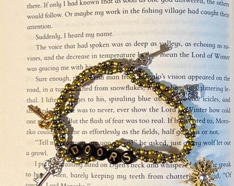 The Great Divide Friendship Bracelet • Noah Kahan Tour Beaded Charm Bracelet