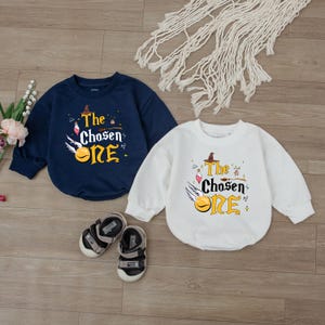 The Chosen One First Birthday Baby Romper, Chosen One 1st Birthday Bodysuit, Boy First Birthday Outfit, Wizard Birthday Tee, Baby Girl Gift