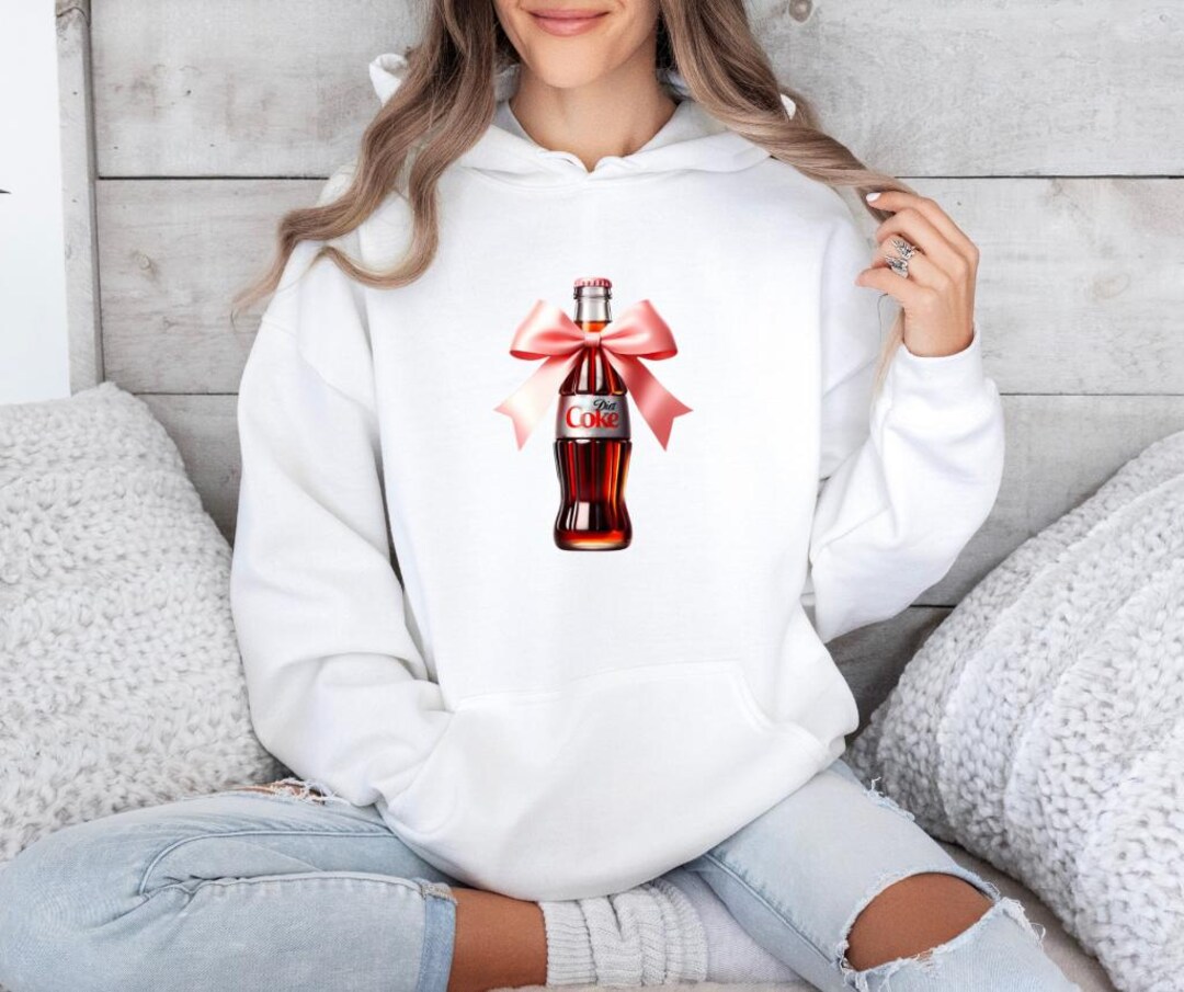 DIET COKE BOTTLE WITH PINK BOW BLACK/CREAM HAT main image 0