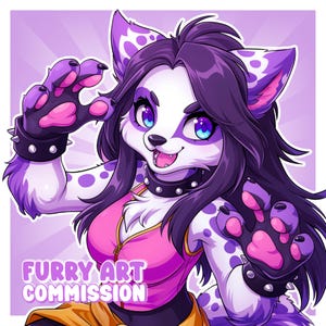 Custom Furry Art | Furry Commission, Furry Icon, Furry Avatar, Fursona Commission, Anthro Character, PFP Furry, Furry Adopt