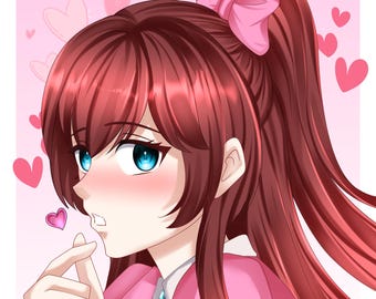 Customizable Anime PFP Commission, Anime Illustration Profile Pictures, Twitch Avatar Art
