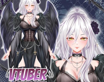 Aangepast Live2D VTuber-model | Volledig gemonteerd en klaar voor gebruik | VTube Studio-compatibel voor Twitch en YouTube