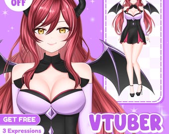 Custom Vtuber Model Commission | Custom Live2d Model | Vtuber Model | Vtuber Asset | Pngtuber | Anime Art | Vtuber Male & Female