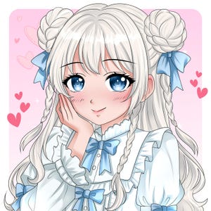 Custom Anime PFP, Personalized Anime Profile Picture, Cute Avatar Icon, Custom Anime Profile Picture Commission, Kawaii PFP, Anime Avatar, Anime PFP Custom Portrait, Cute Chibi Icon, Personalized Anime Art