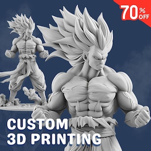 Custom 3D Model, Character Design for 3D Printing (STL, 3MF, OBJ)