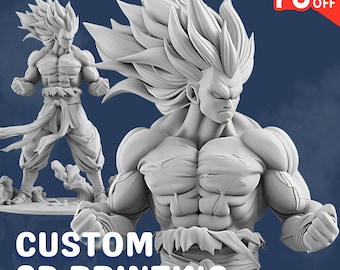Custom 3D Model, Character Design for 3D Printing (STL, 3MF, OBJ)