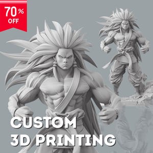 Custom 3D Character Modeling Service: STL, OBJ, 3MF Files