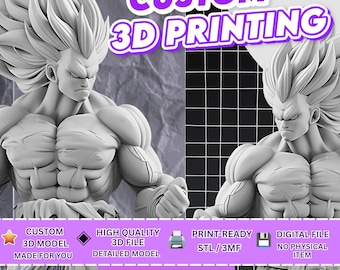 Custom 3D Model Design | 3D Character, 3D Model, 3D Figurine, 3D Sculpting, Miniature & Toys (STL, OBJ, 3MF)