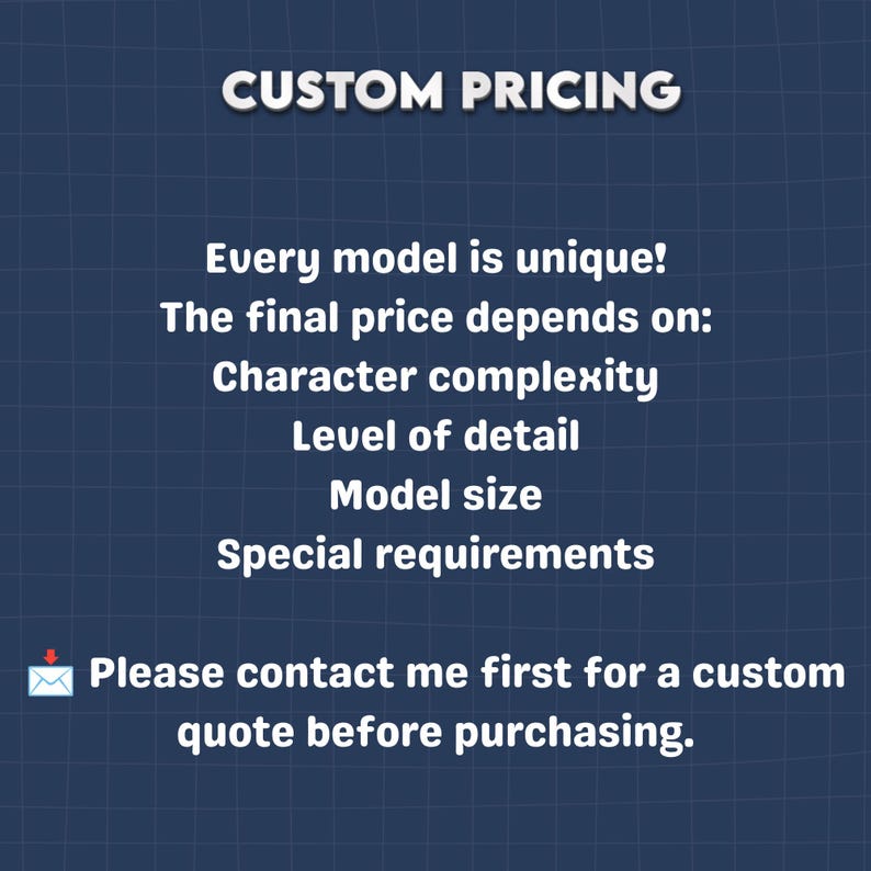 Custom 3D Model, Character Design for 3D Printing (STL, 3MF, OBJ) Custom 3D Model, Character Design for 3D Printing (STL, 3MF, OBJ) Custom 3D Model, Character Design for 3D Printing (STL, 3MF, OBJ) Custom 3D Model: Convert 2D Image to STL File Custom 3D Model: Convert 2D Image to STL File Custom 3D Model: Convert 2D Image to STL File Custom 3D Model: Convert 2D Image to STL File Custom 3D Model: Convert 2D Image to STL File Custom 3D Model: Convert 2D Image to STL File