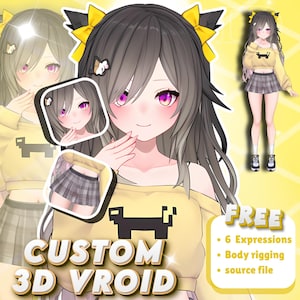 Custom 3D VTuber Avatar | Live2D to VRoid Conversion, Rigged Expressions (Unity/VRChat) Custom 3D VTuber Avatar | Live2D to VRoid Conversion, Rigged Expressions (Unity/VRChat) Custom 3D VTuber Avatar | Live2D to VRoid Conversion, Rigged Expressions (Unity/VRChat) Custom 3D VTuber Avatar | Live2D to VRoid Conversion, Rigged Expressions (Unity/VRChat) Custom 3D VTuber Avatar | Live2D to VRoid Conversion, Rigged Expressions (Unity/VRChat)