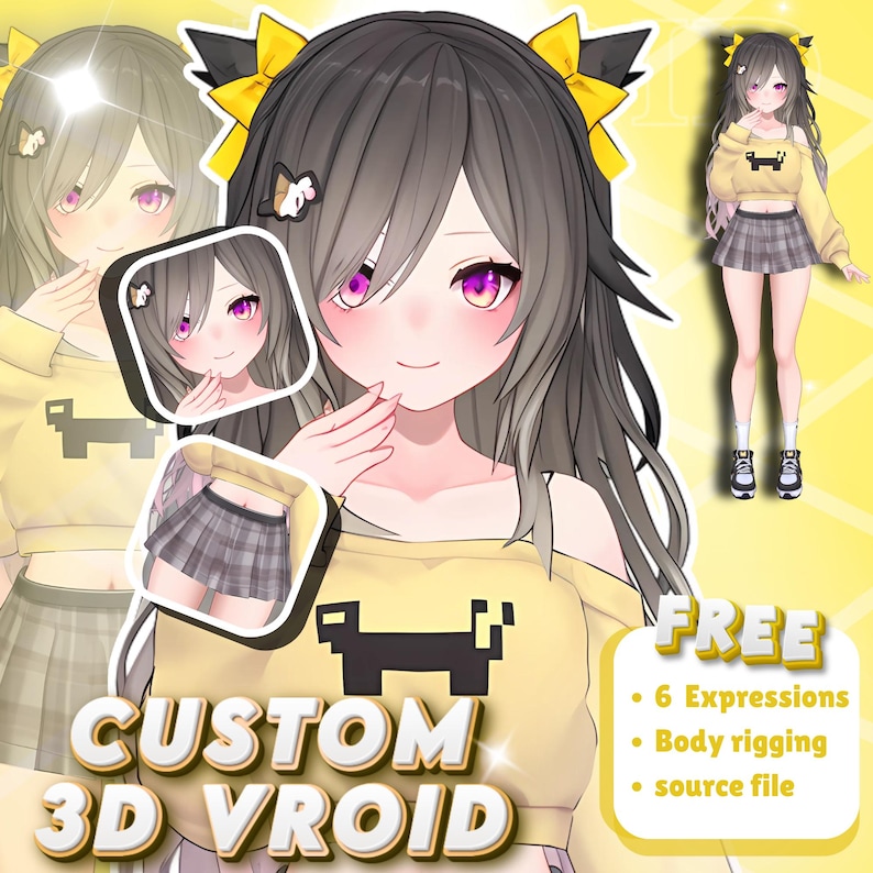 Custom 3D VTuber Avatar | Live2D to VRoid Conversion, Rigged Expressions (Unity/VRChat) Custom 3D VTuber Avatar | Live2D to VRoid Conversion, Rigged Expressions (Unity/VRChat) Custom 3D VTuber Avatar | Live2D to VRoid Conversion, Rigged Expressions (Unity/VRChat) Custom 3D VTuber Avatar | Live2D to VRoid Conversion, Rigged Expressions (Unity/VRChat) Custom 3D VTuber Avatar | Live2D to VRoid Conversion, Rigged Expressions (Unity/VRChat)
